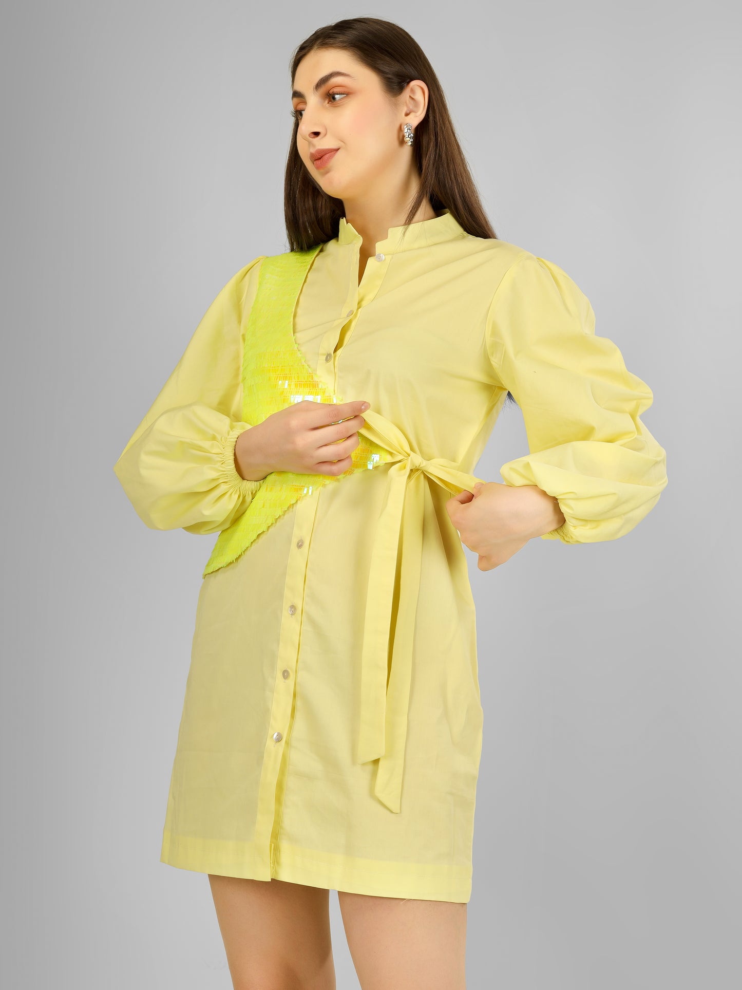 HAIO DRESS YELLOW