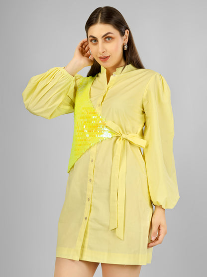 HAIO DRESS YELLOW