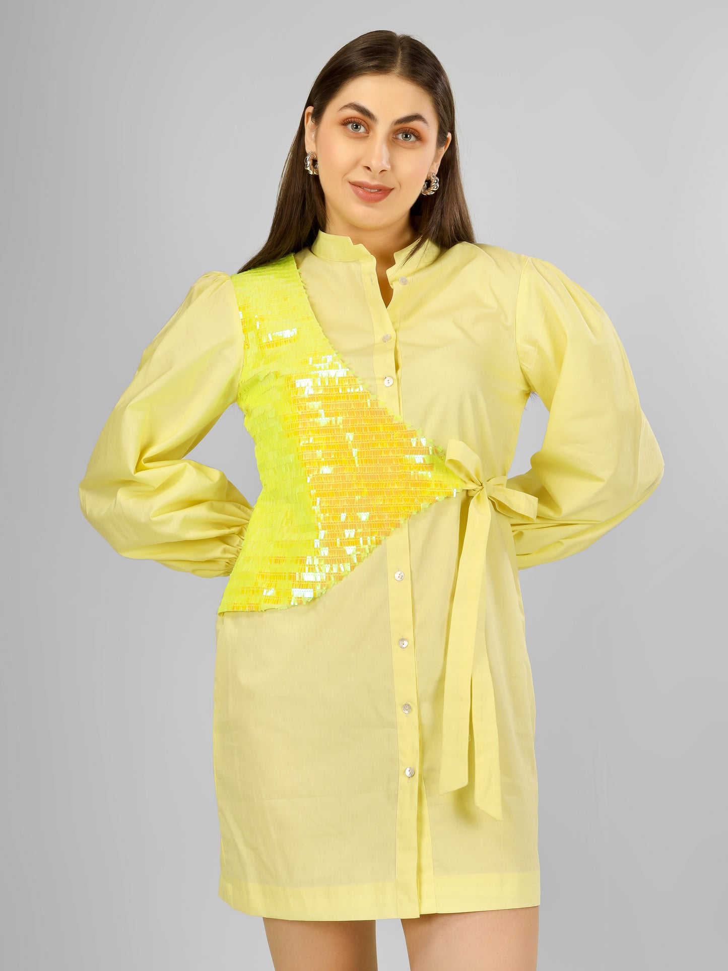 HAIO DRESS YELLOW