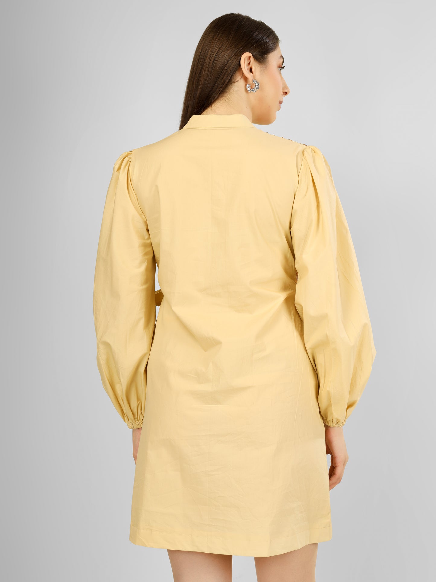 HALO DRESS BEIG
