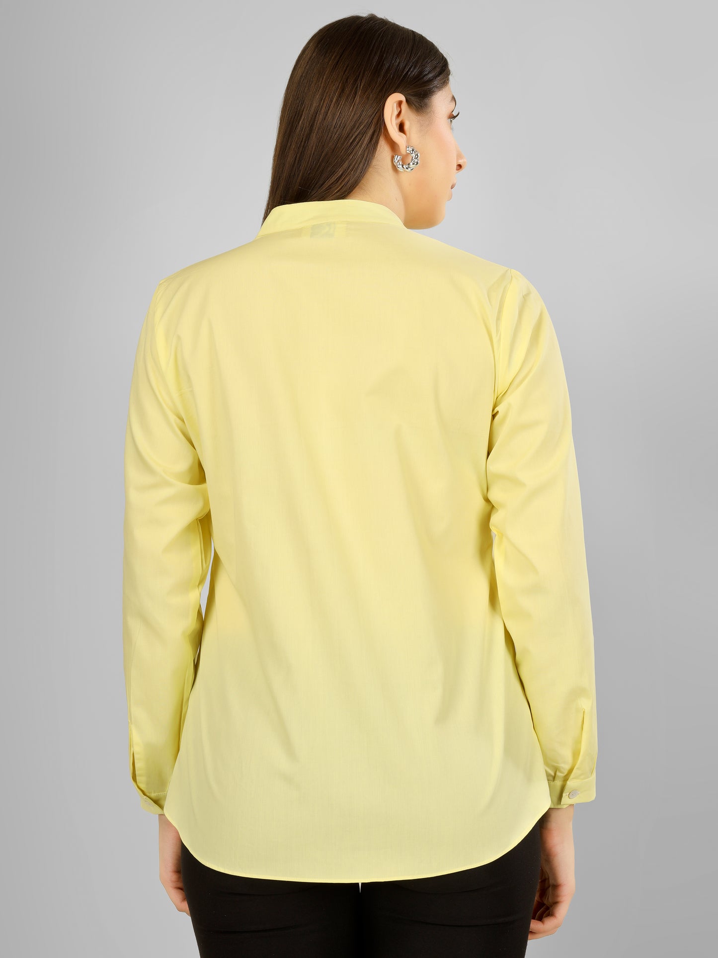 POCKET GLEAM SHIRT YELLOW