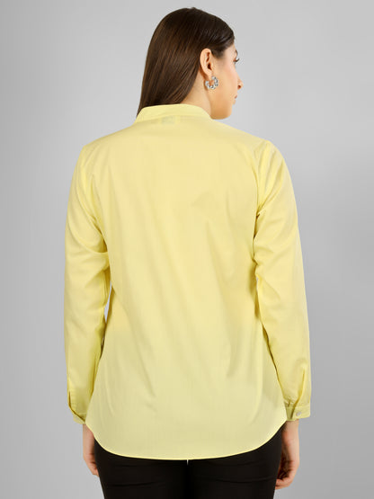 POCKET GLEAM SHIRT YELLOW