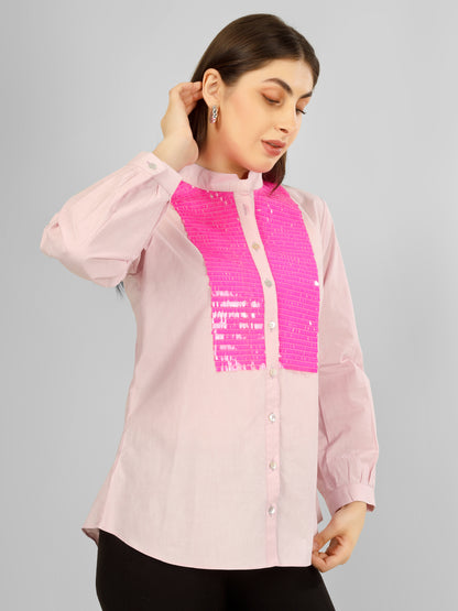 GLOWBAND SHIRT PINK