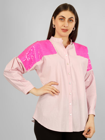 SKYLINE SHIRT PINK