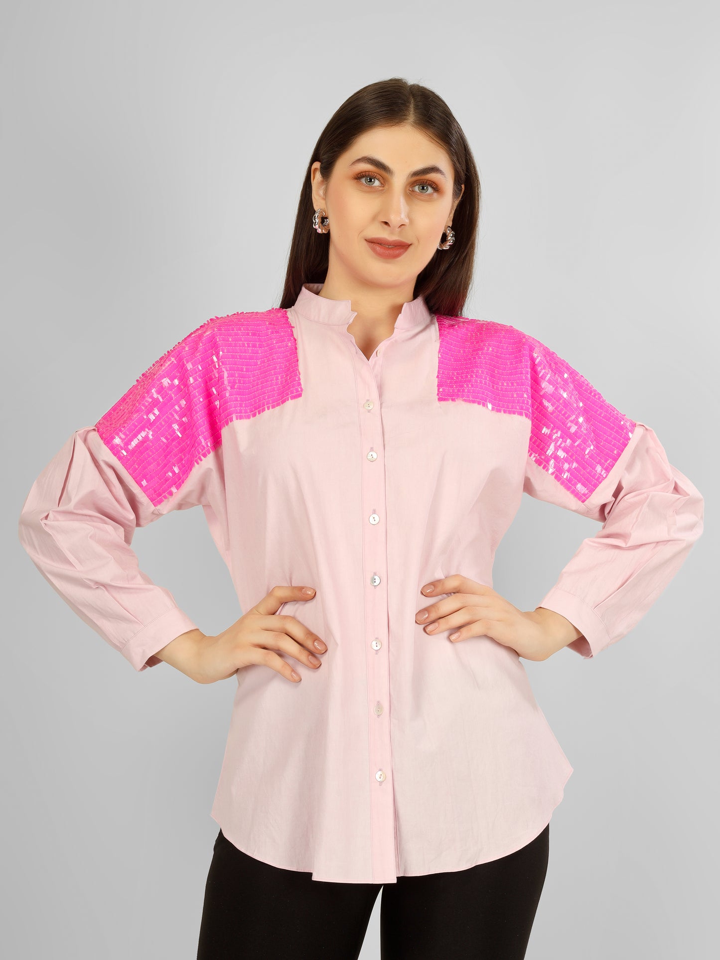 SKYLINE SHIRT PINK
