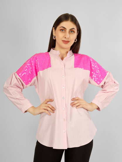 SKYLINE SHIRT PINK