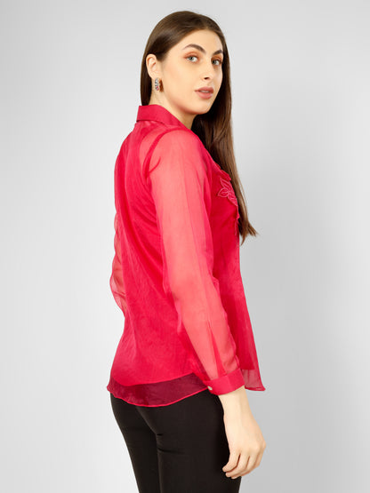 BUTTERCUP FUCHSIA SHIRT