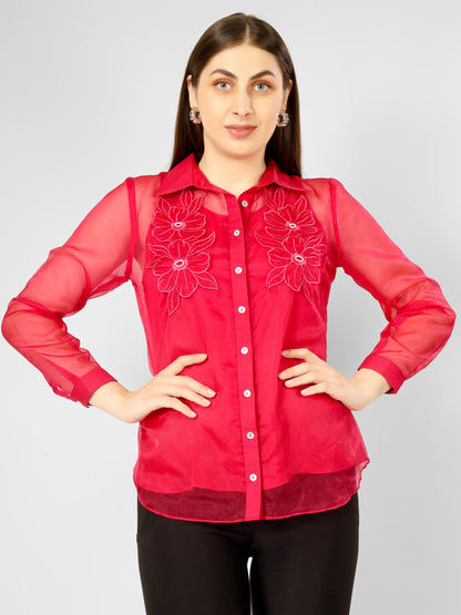 BUTTERCUP FUCHSIA SHIRT