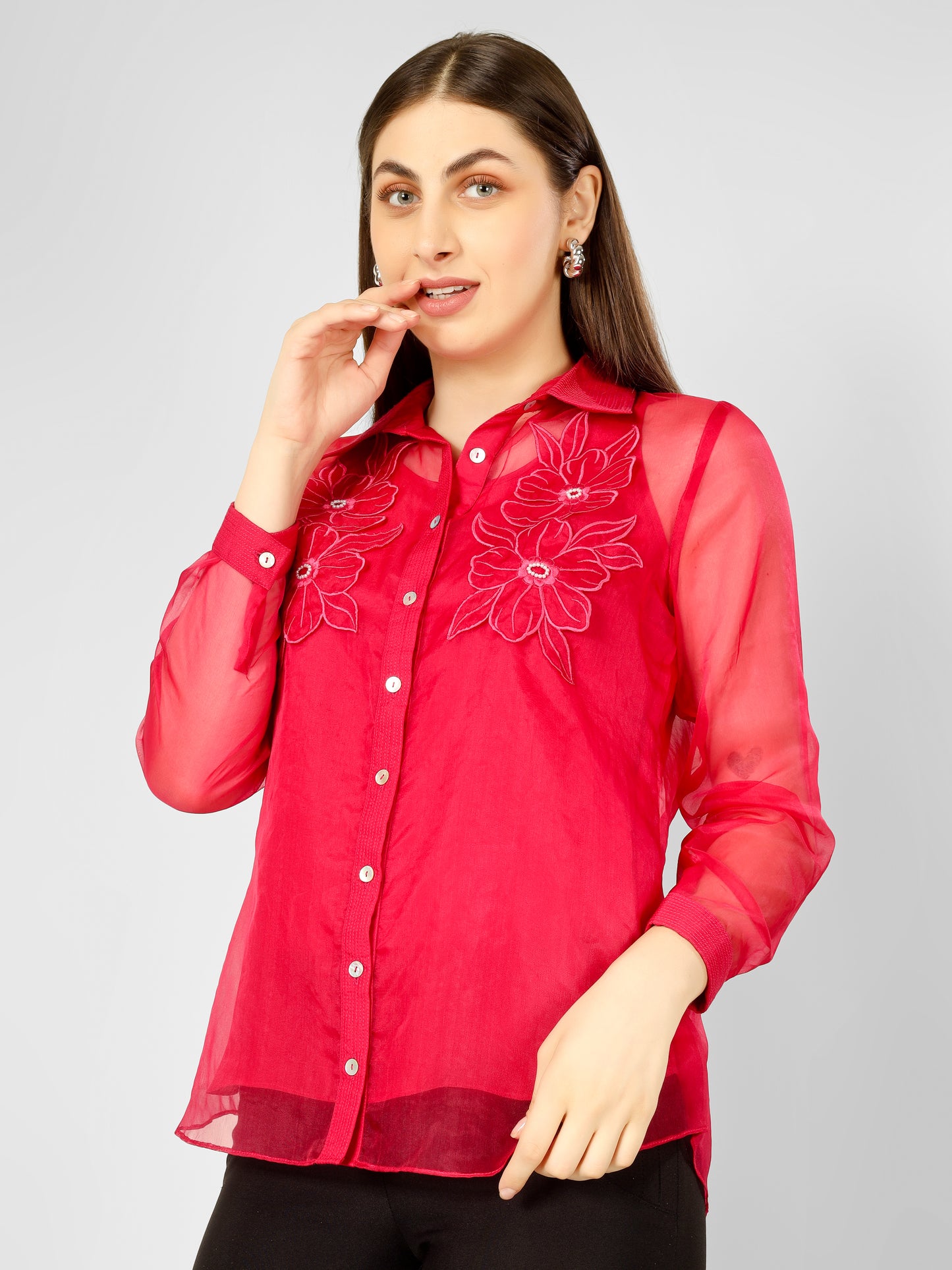 BUTTERCUP FUCHSIA SHIRT