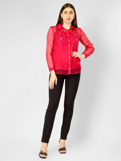 BUTTERCUP FUCHSIA SHIRT
