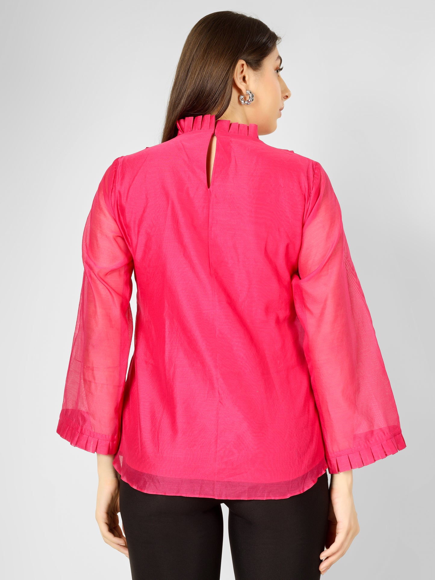 FUCHSIA STRAWBERRY TOP