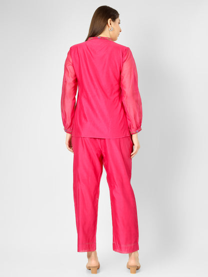 FUCHSIA GRAPE CO-ORD SET