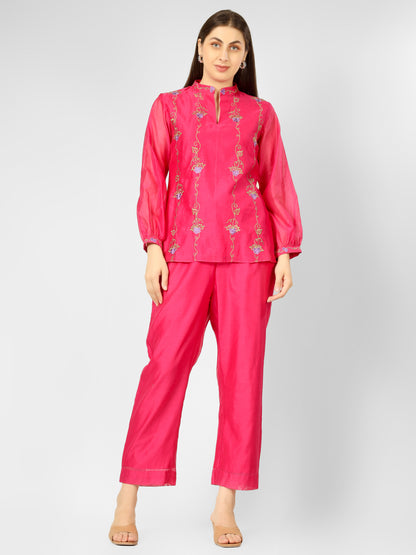 FUCHSIA GRAPE CO-ORD SET