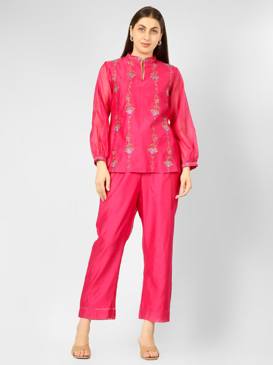 FUCHSIA GRAPE CO-ORD SET