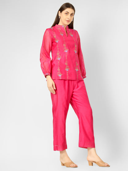 FUCHSIA GRAPE CO-ORD SET