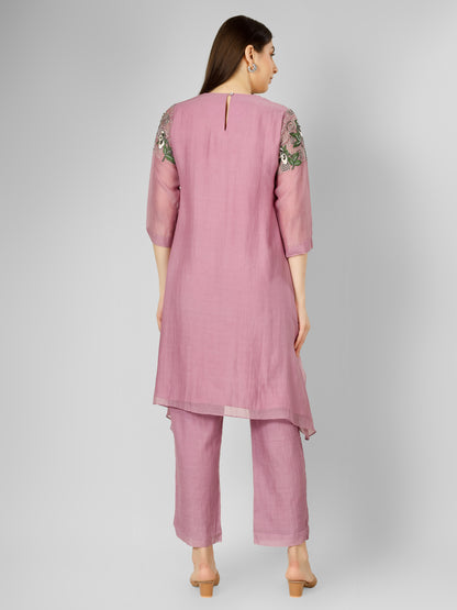 DAFFODIL LAVENDER KURTA SET