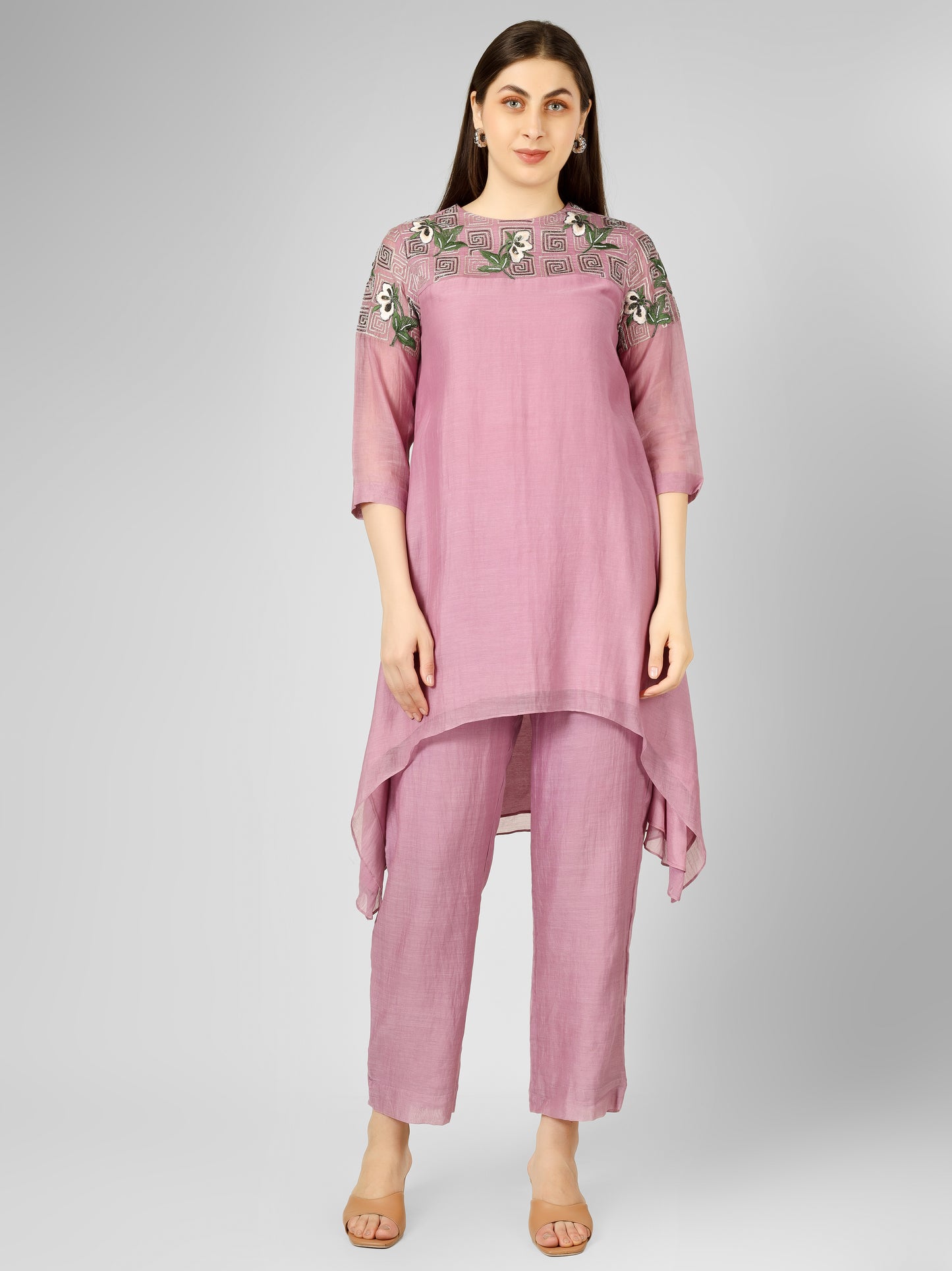 DAFFODIL LAVENDER KURTA SET