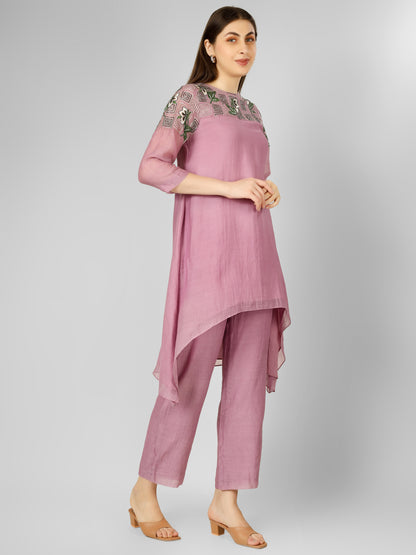 DAFFODIL LAVENDER KURTA SET