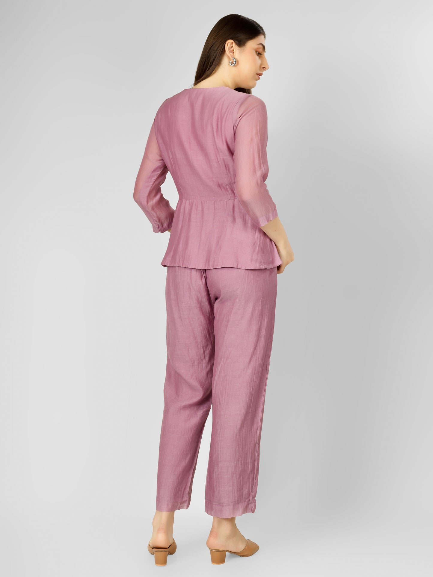 PEONY PEPLUM SET
