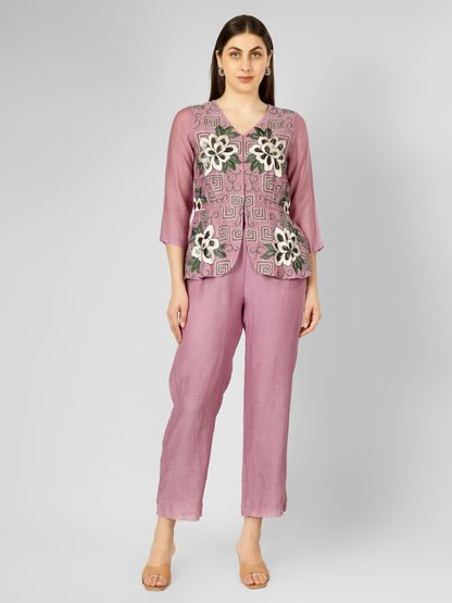 PEONY PEPLUM SET