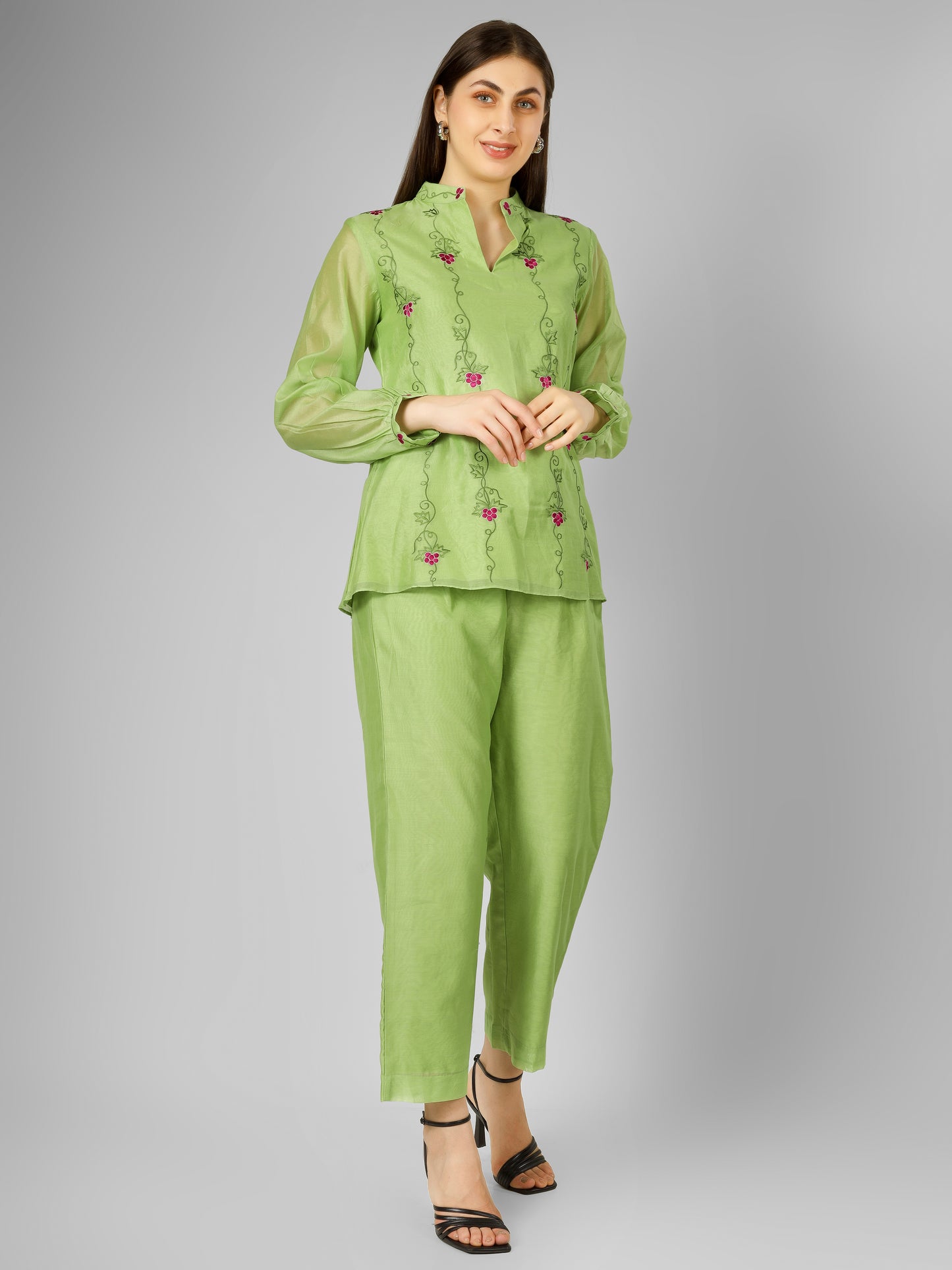 GREEN GRAPE CO-ORD SET