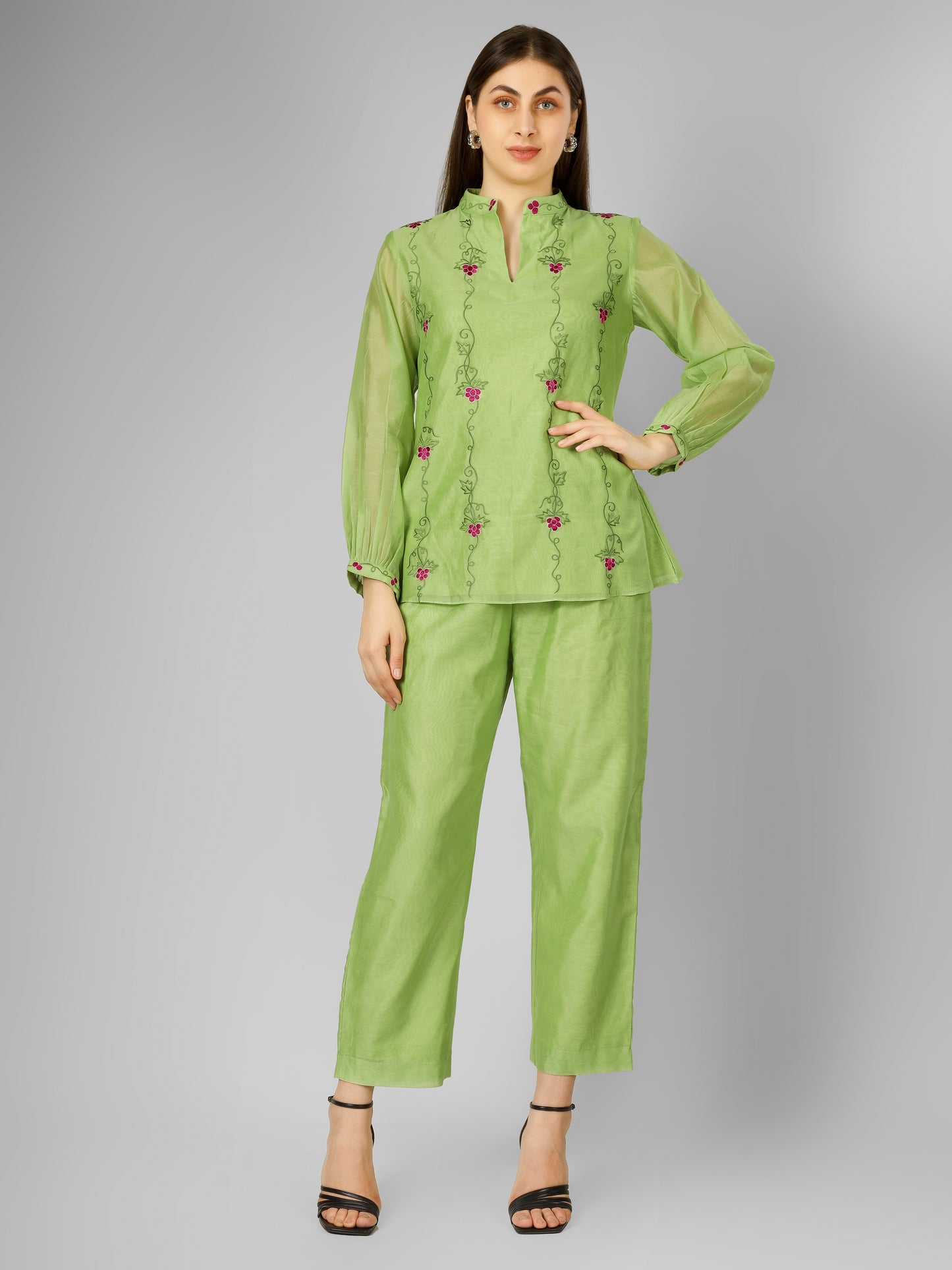 GREEN GRAPE CO-ORD SET