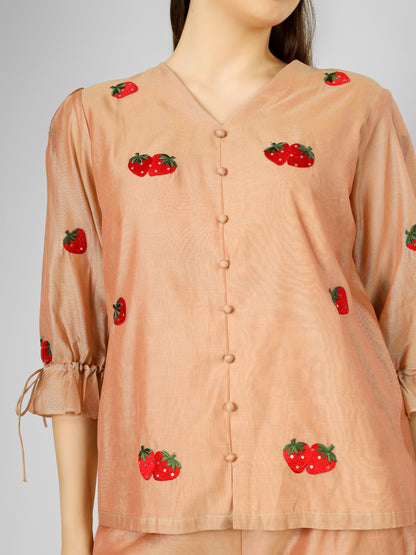 MOUSE STRAWBERRY CO-ORD SET