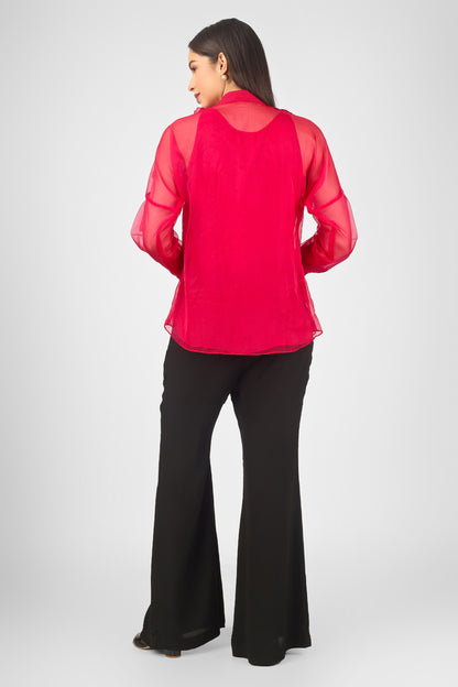 ZEENIA FUCHSIA SHIRT