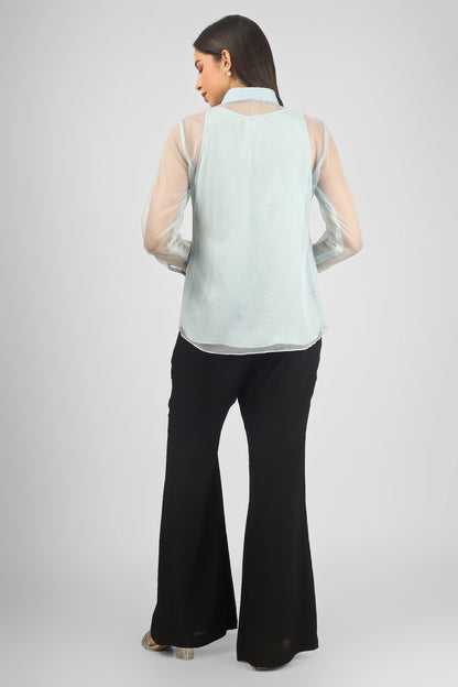 BUTTERCUP ICE BLUE SHIRT