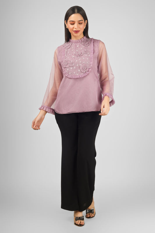 CAMILLIA LAVENDER TOP