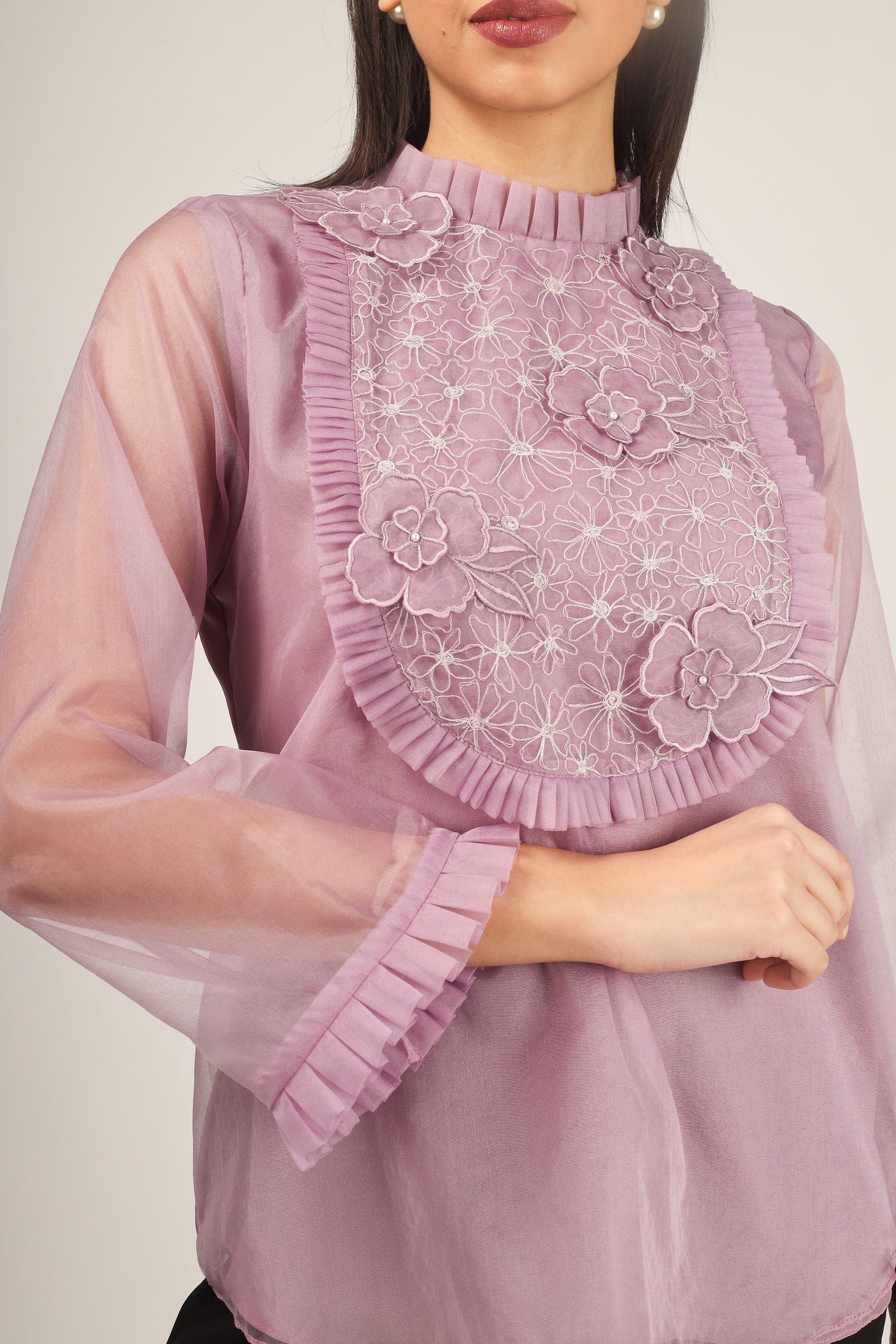 CAMILLIA LAVENDER TOP