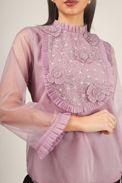 CAMILLIA LAVENDER TOP