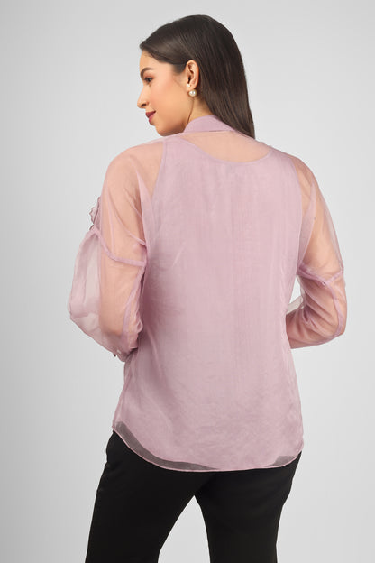 ZEENIA LAVENDER SHIRT